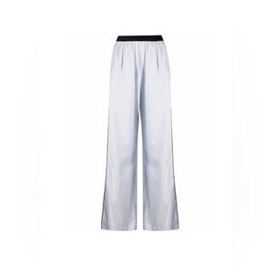 Karl Lagerfeld logo-embroidered pajama trousers